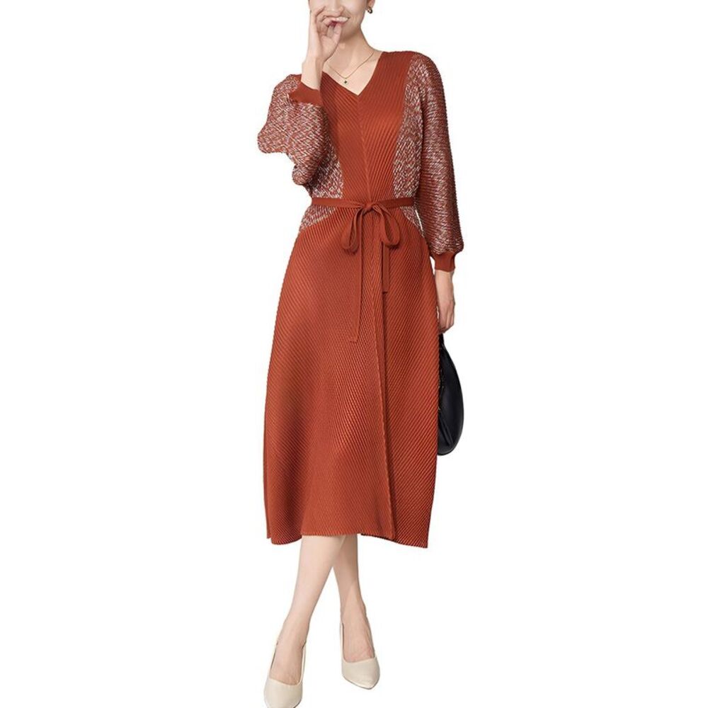 Linda Charm Womens  Midi Dress